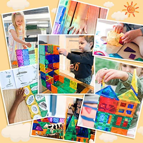 52PCS Magnetic Building Blocks for Kids