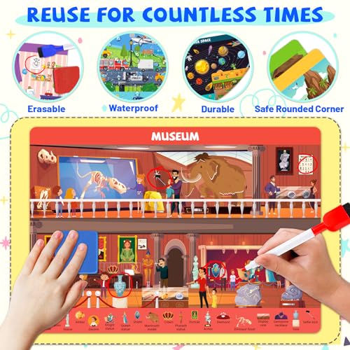 Preschool Learning Search and Find Activity Book