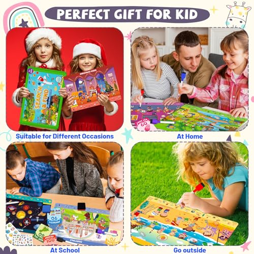 Preschool Learning Search and Find Activity Book