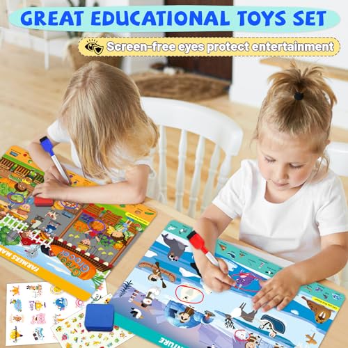 Preschool Learning Search and Find Activity Book