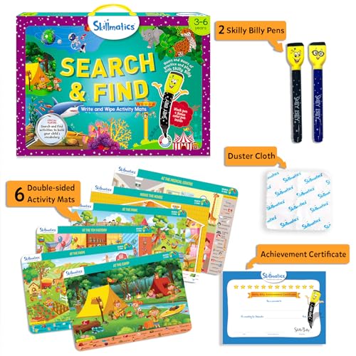 Skillmatics Search and Find Activity Game for Kids