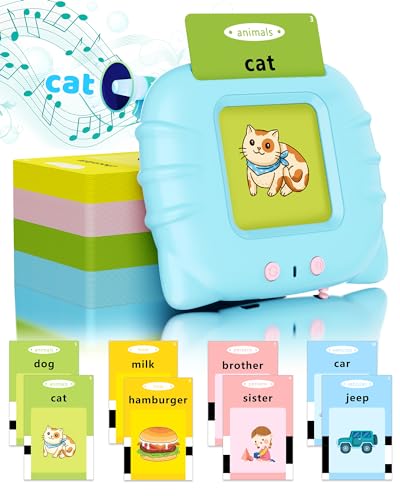 KOKODI Toddler Talking Flash Cards - 224 Words