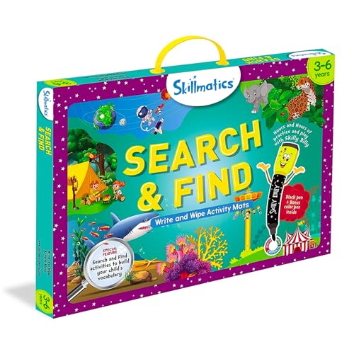 Skillmatics Search and Find Activity Game for Kids