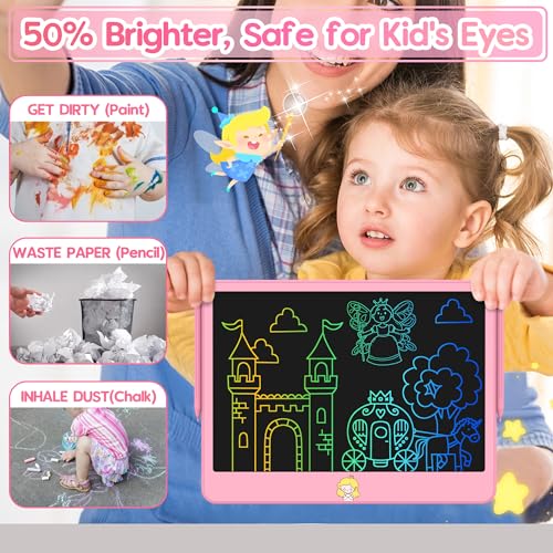 Hockvill 12 Inch LCD Writing Tablet for Kids