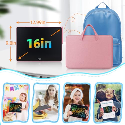 Kids' 16" Colorful LCD Writing Tablet Educational Toy