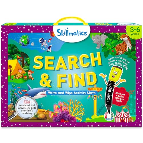 Skillmatics Search and Find Activity Game for Kids