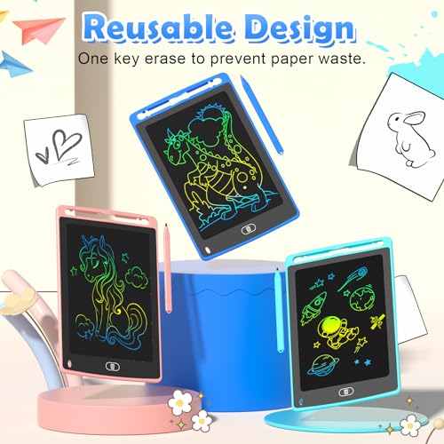 Colorful Doodle Board Tablet Bundle for Kids