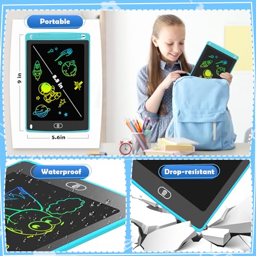 Colorful Doodle Board Tablet Bundle for Kids