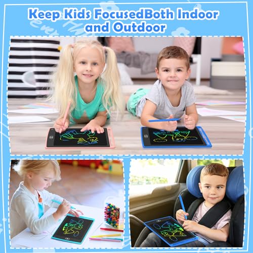 Colorful Doodle Board Tablet Bundle for Kids