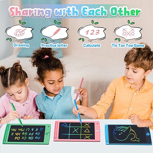 FLUESTON LCD Writing Tablet for Kids - Doodle Fun!