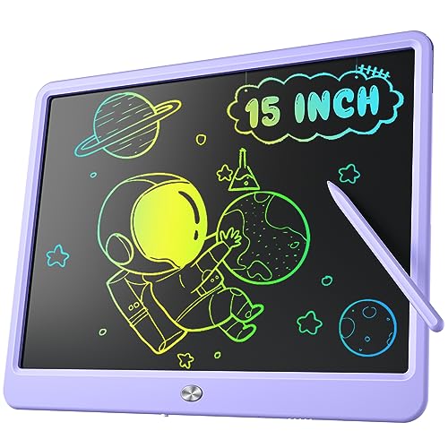 Kidopire 15" LCD Writing Tablet, Colorful Doodle Board