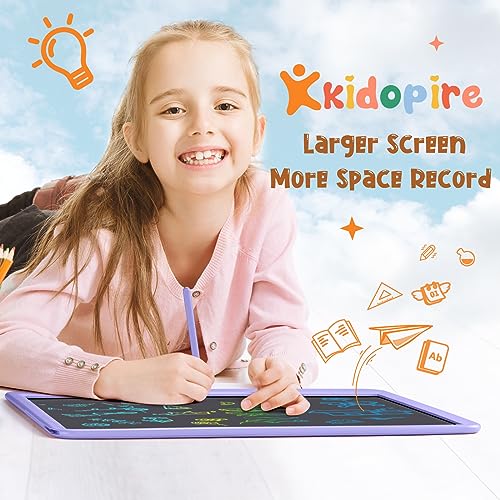 Kidopire 15" LCD Writing Tablet, Colorful Doodle Board
