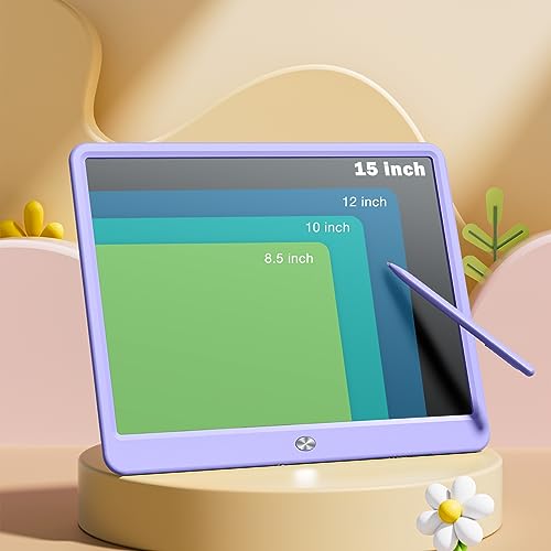 Kidopire 15" LCD Writing Tablet, Colorful Doodle Board