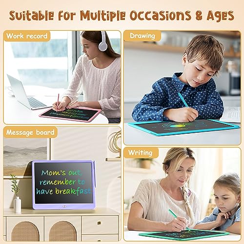 Kidopire 15" LCD Writing Tablet, Colorful Doodle Board