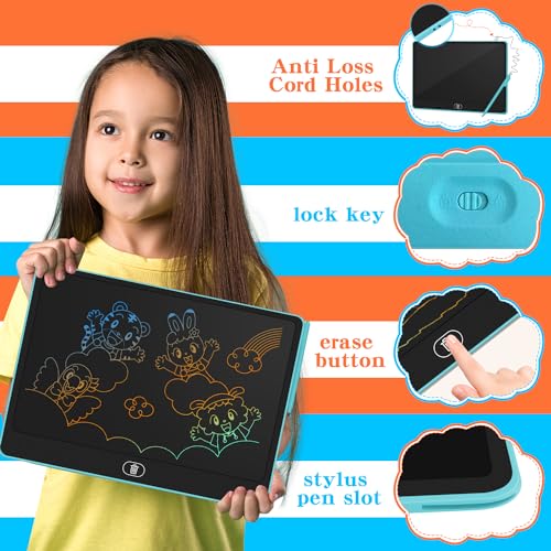 16" LCD Writing Tablet for Kids, Colorful Doodle Pad