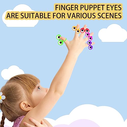 Eye Finger Puppets Toy Set for Kids Party