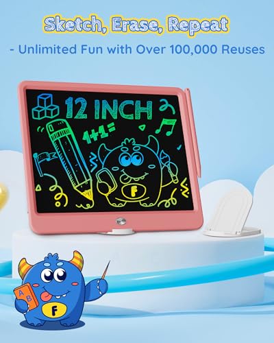 TEKFUN LCD Writing Tablet - 12 Inch Doodle Board