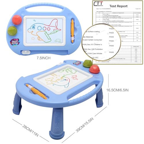 Magnetic Doodle Board for 1-2 Year Olds, Educational Toy