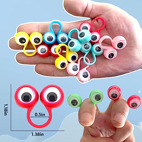 Eye Finger Puppets Toy Set for Kids Party
