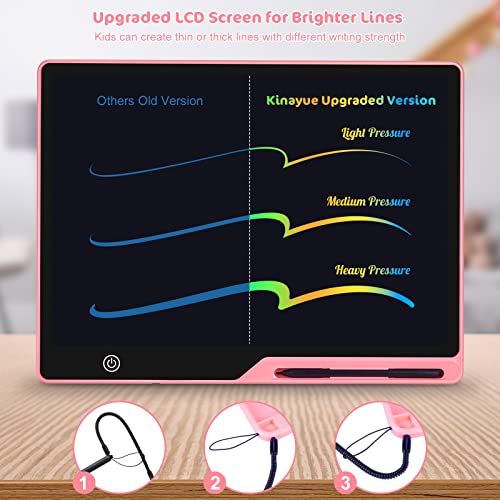 16" Colorful LCD Writing Tablet for Kids (Pink)