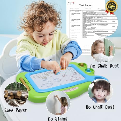 Toddler Magnetic Drawing Board for Ages 1-4 Kids
