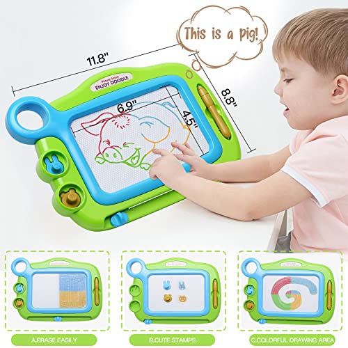 Toddler Magnetic Drawing Board for Ages 1-4 Kids