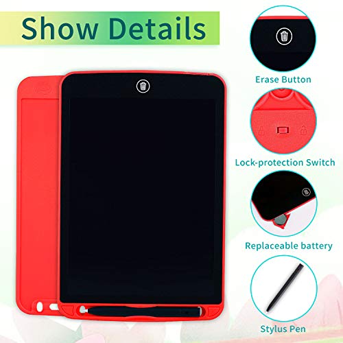 10" LCD Doodle Board for Kids, Lock Function