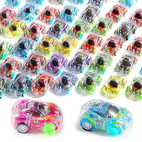 50 Pc Mini Pull Back Cars Set - Kids' Racing Vehicles
