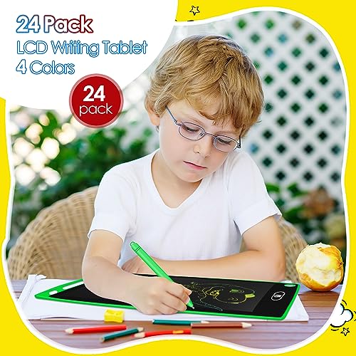 24 Pack Kids LCD Drawing Tablet Educational Toy