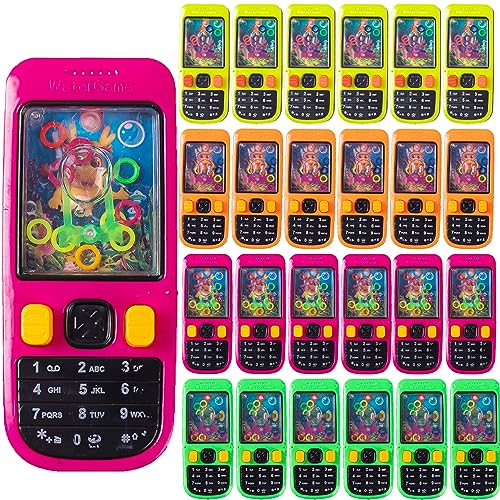 24 Pack Handheld Water Ring Games for Kids