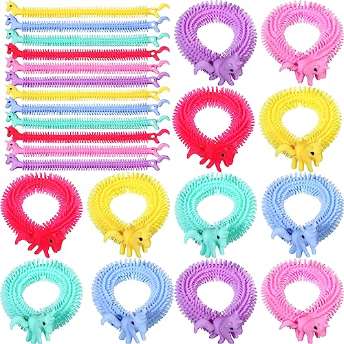 100 Pcs Animal Sensory Stretchy Fidget Toys