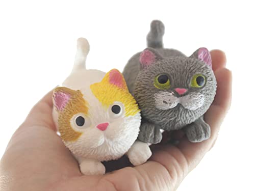 Stretchy Cat Bead Sand Fidget Toy - Random Colors