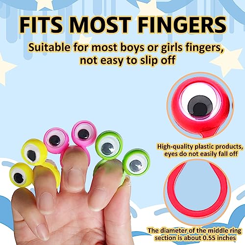 Eye Finger Puppets Toy Set for Kids Party
