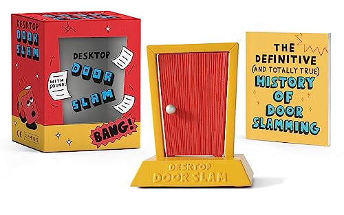 Sound-Activated Desktop Door Slam Toy