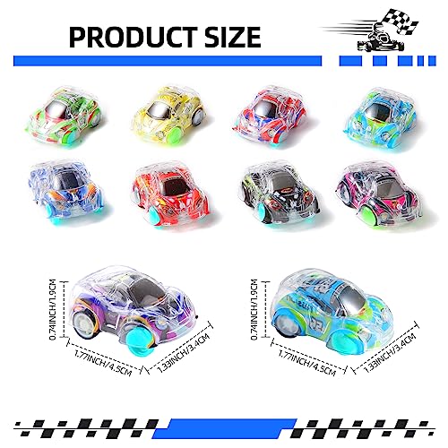 50 Pc Mini Pull Back Cars Set - Kids' Racing Vehicles