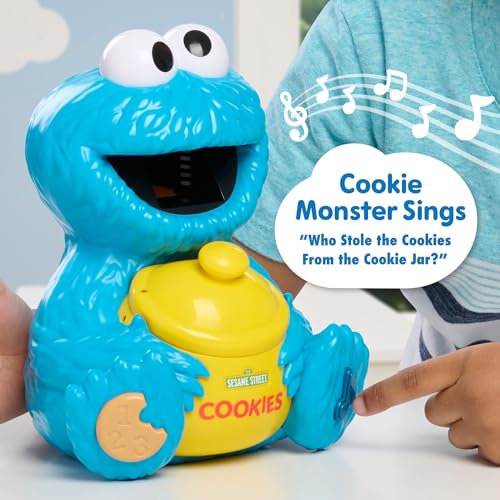 Sesame Street Cookie's Counting Jar, 12-Pieces, 20+ Phrases