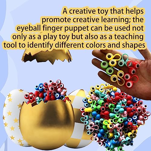 Eye Finger Puppets Toy Set for Kids Party
