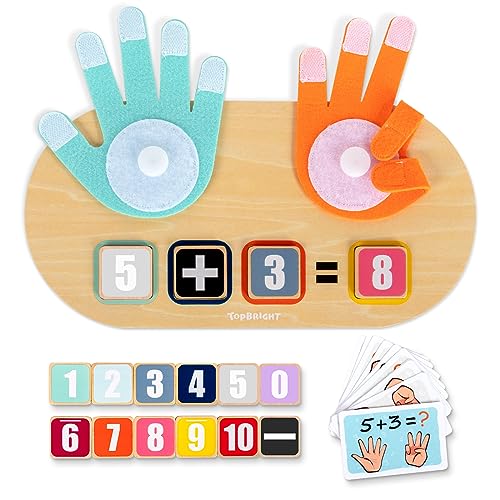 TOP BRIGHT Kids Math Manipulatives Learning Toys