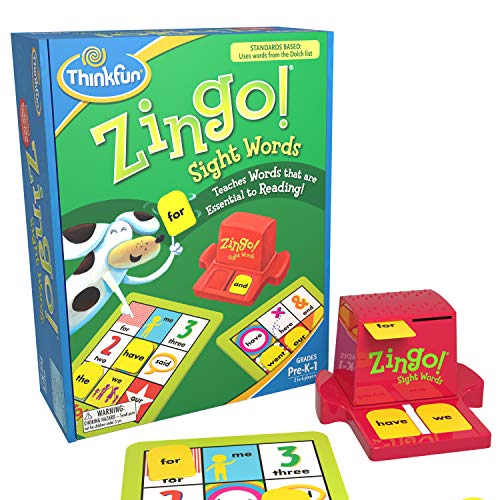 ThinkFun Zingo Sight Words Educational Game