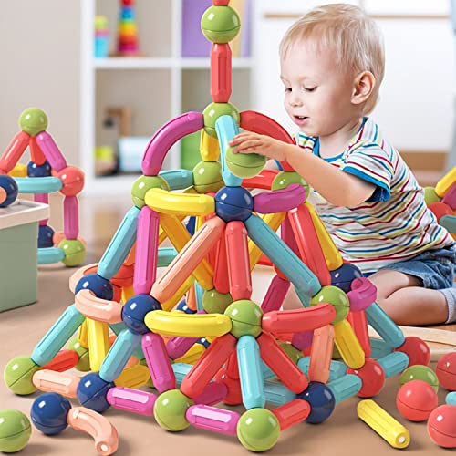 Magnetic Building Blocks Set for Kids STEM Toys