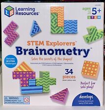 STEM Explorers Brainometry Set for Kids, 34 Pieces