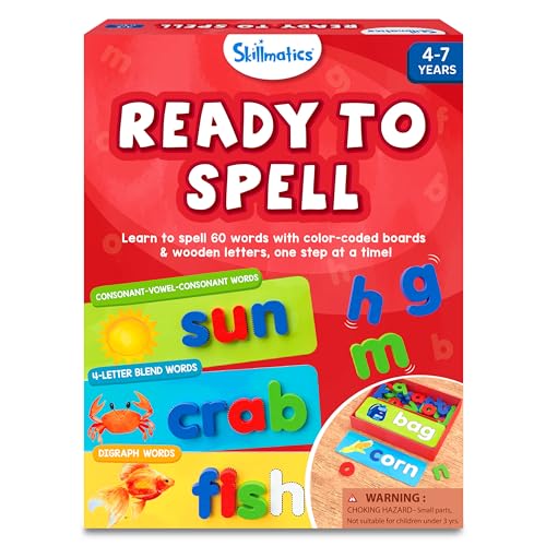 Skillmatics Ready to Spell Preschool Learning Toy
