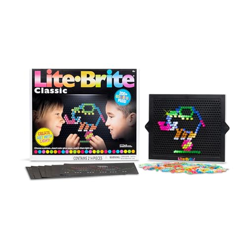 Lite Brite Classic: Art with Light Toy for Kids