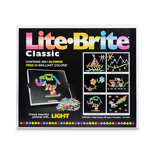 Lite Brite Classic: Art with Light Toy for Kids