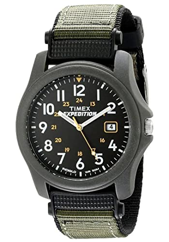 Timex Men's Expedition Camper Watch, Gray Nylon Strap