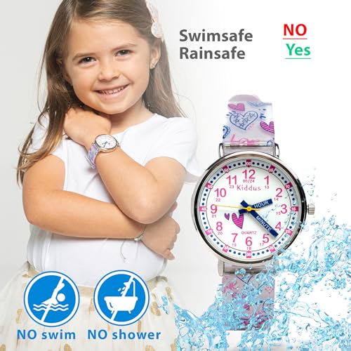Kids Educational Analogue Time Teacher Watch for boys and girls