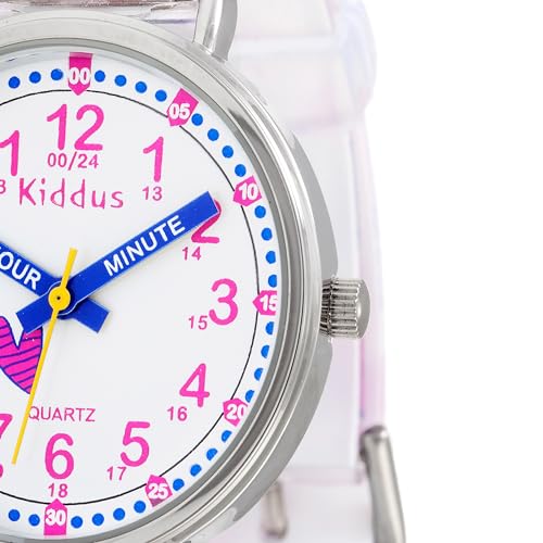 Kids Educational Analogue Time Teacher Watch for boys and girls