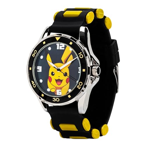 Pokemon Pikachu Analog Quartz Wrist Watch - All Ages