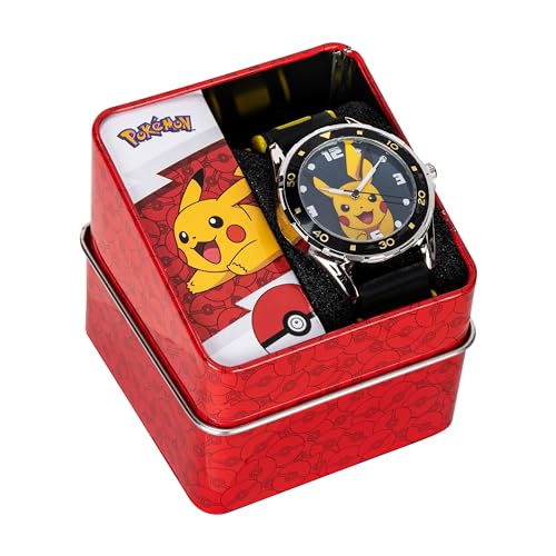 Pokemon Pikachu Analog Quartz Wrist Watch - All Ages