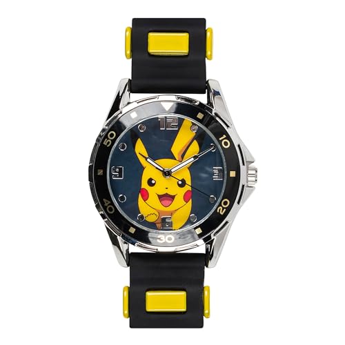 Pokemon Pikachu Analog Quartz Wrist Watch - All Ages